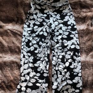 J. Jill Wearever Collection stretch 7/8 wide leg